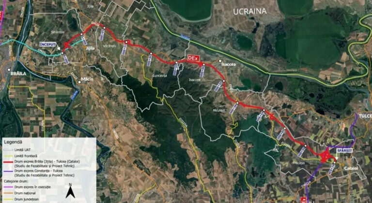 Șerban: The Brăila-Tulcea Express Road received its first approval; the project will proceed to the Ministry of Transport and Infrastructure approval process