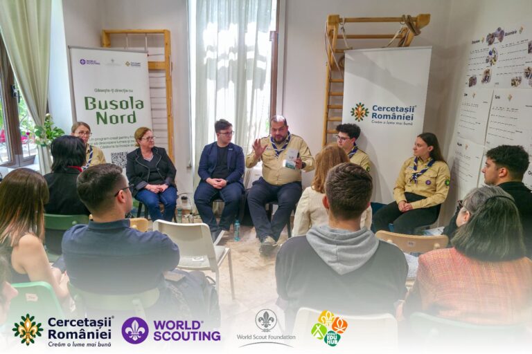 Organizația Națională „Cercetașii României” a lansat proiectul de educație non-formală “Busola Nord”