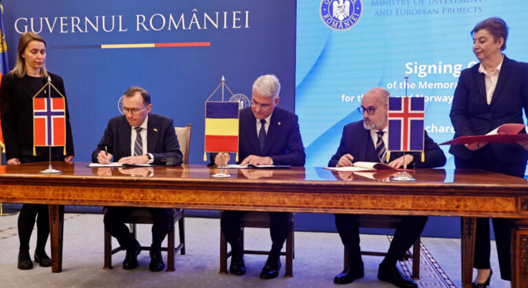 România primește încă 600 mil. euro prin Granturile SEE și Norvegiene
