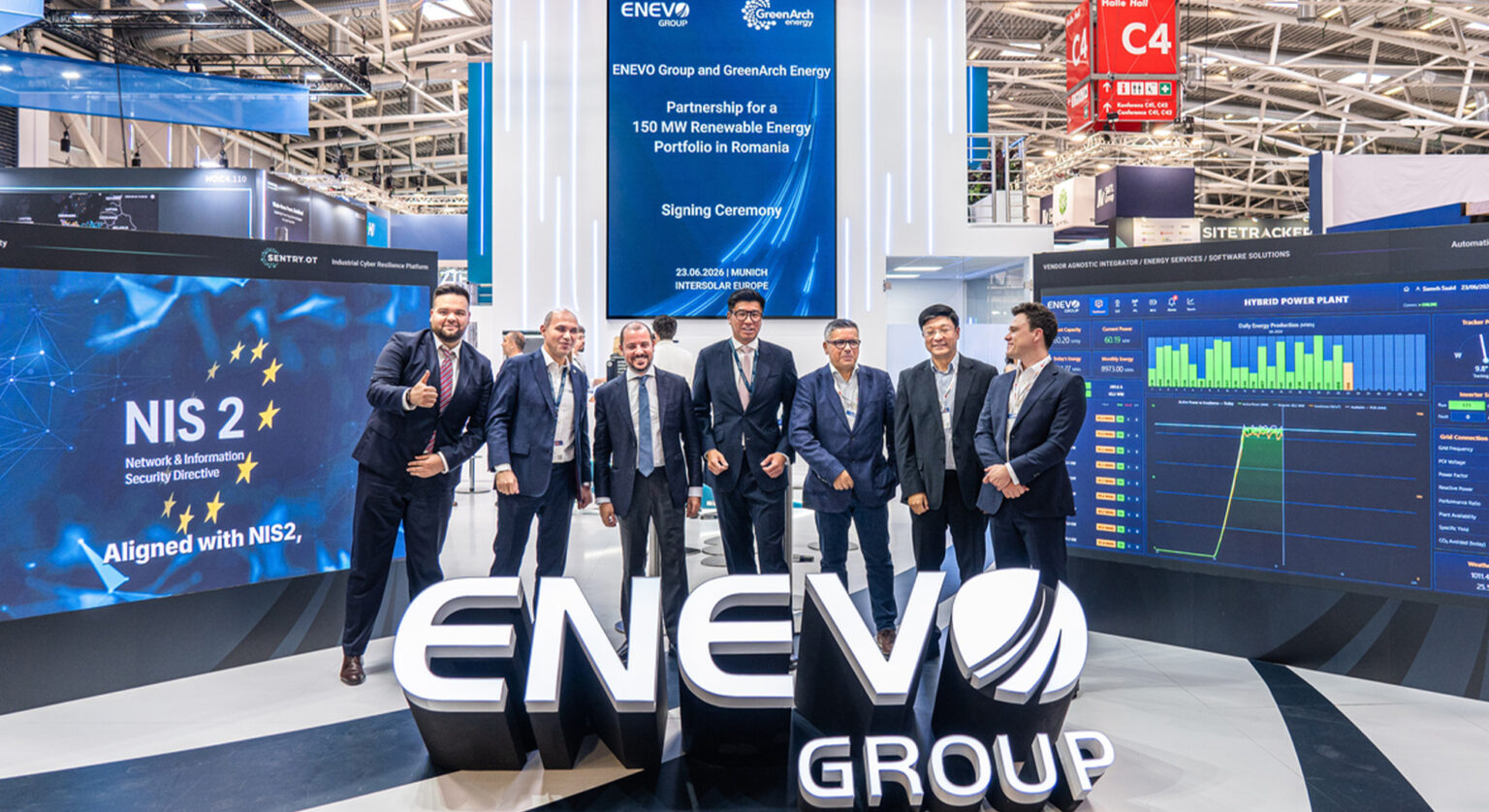 ENEVO Group și GreenArch Energy semnează un parteneriat pentru dezvoltarea unui portofoliu de energie regenerabilă de 150 MW în România