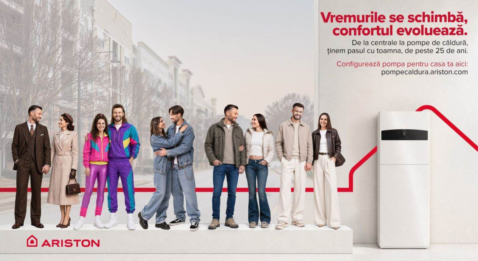 Ariston lansează un configurator online pentru pompe de căldură